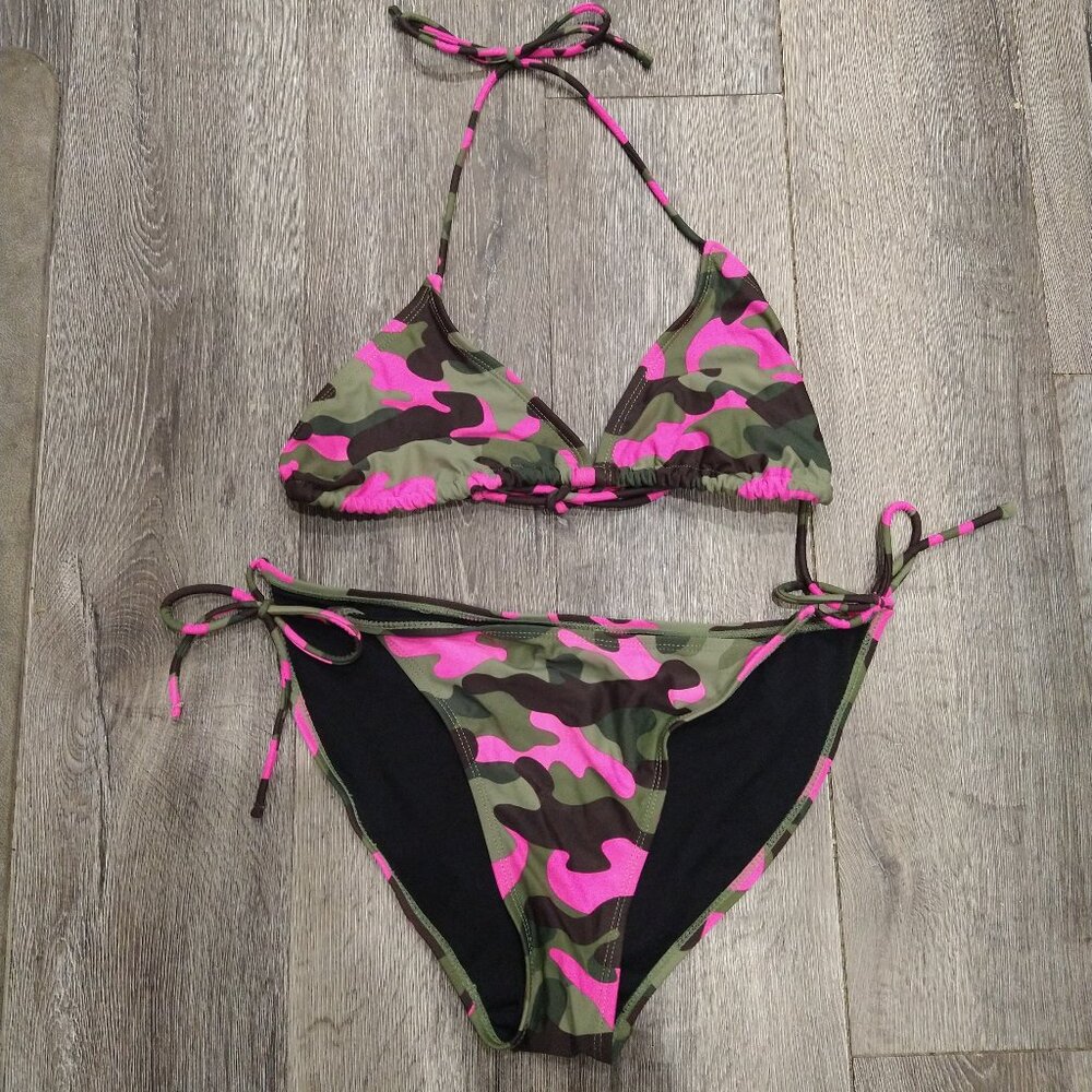 OP Bikini size large camo set sz large L